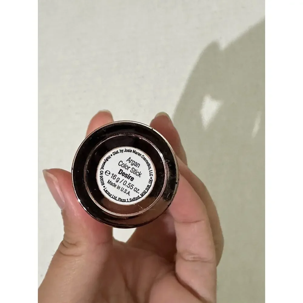 JOSIE MARAN ARGAN COLOR STICK blush balm Color Desire Flawed Discontinued‎ READ